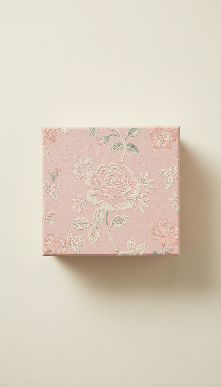 Blushing Petal Boxed Stationery Set